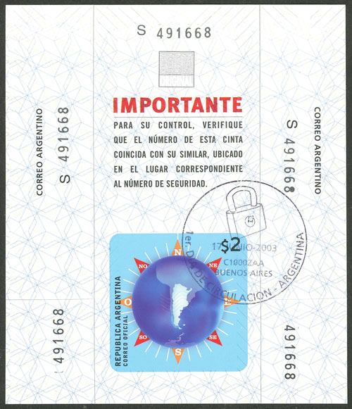 Lot 1276 - Argentina SEALS FOR PARCEL POSTS - Guillermo Jalil - Philatino Auction # 2418 ARGENTINA: General auction with very low starts, including many rarities! Lot 1276 - Argentina SEALS FOR PARCEL POSTS - Guillermo Jalil - Philatino Auction # 2418 ARGENTINA: General auction with very low starts, including many rarities!
