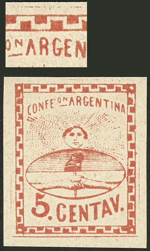 Lot 98 - Argentina confederation - Guillermo Jalil - Philatino Auction # 2418 ARGENTINA: General auction with very low starts, including many rarities! Lot 98 - Argentina confederation - Guillermo Jalil - Philatino Auction # 2418 ARGENTINA: General auction with very low starts, including many rarities!