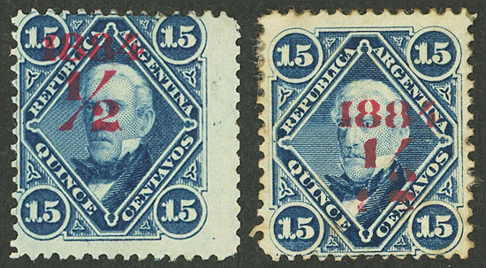 Lot 247 - Argentina general issues - Guillermo Jalil - Philatino Auction # 2418 ARGENTINA: General auction with very low starts, including many rarities! Lot 247 - Argentina general issues - Guillermo Jalil - Philatino Auction # 2418 ARGENTINA: General auction with very low starts, including many rarities!