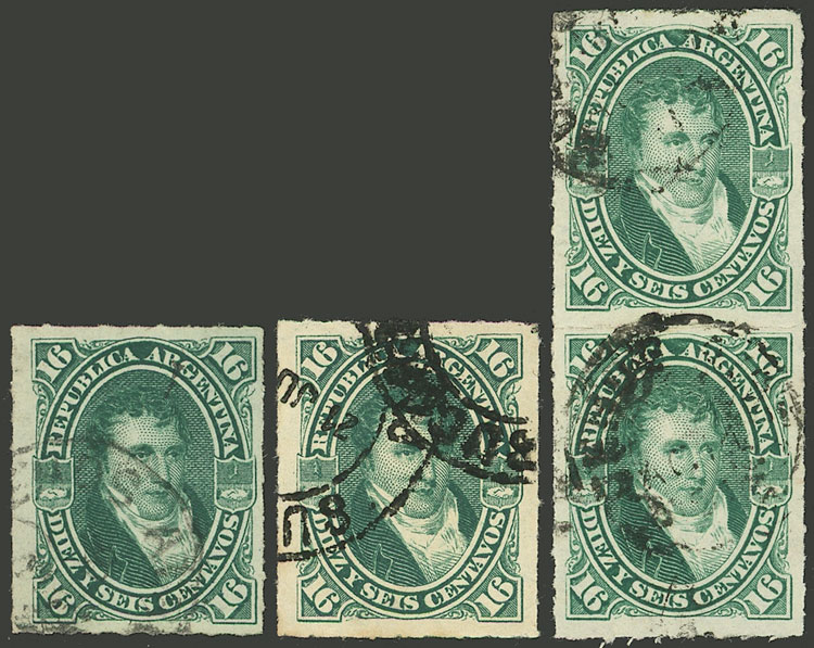 Lot 205 - Argentina general issues - Guillermo Jalil - Philatino Auction # 2418 ARGENTINA: General auction with very low starts, including many rarities! Lot 205 - Argentina general issues - Guillermo Jalil - Philatino Auction # 2418 ARGENTINA: General auction with very low starts, including many rarities!