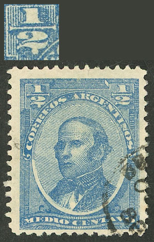 Lot 263 - Argentina general issues -  Guillermo Jalil - Philatino Auction # 2418 ARGENTINA: General auction with very low starts, including many rarities!