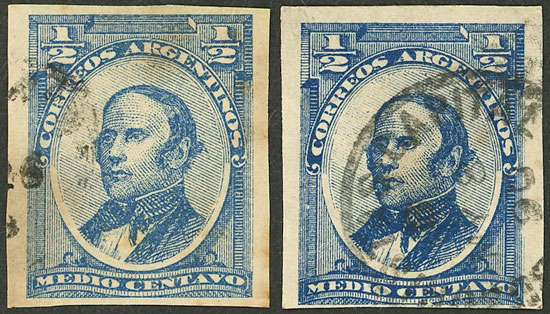 Lot 265 - Argentina general issues -  Guillermo Jalil - Philatino Auction # 2418 ARGENTINA: General auction with very low starts, including many rarities!