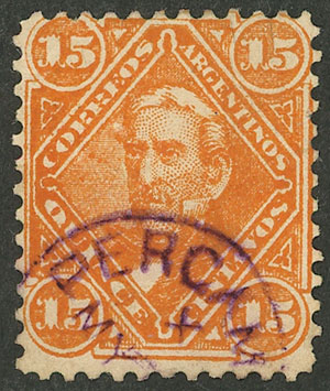 Lot 278 - Argentina general issues -  Guillermo Jalil - Philatino Auction # 2418 ARGENTINA: General auction with very low starts, including many rarities!