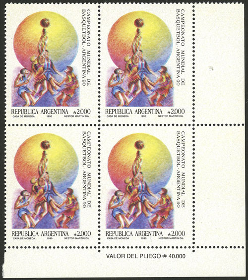 Lot 1066 - Argentina general issues - Guillermo Jalil - Philatino Auction # 2418 ARGENTINA: General auction with very low starts, including many rarities! Lot 1066 - Argentina general issues - Guillermo Jalil - Philatino Auction # 2418 ARGENTINA: General auction with very low starts, including many rarities!
