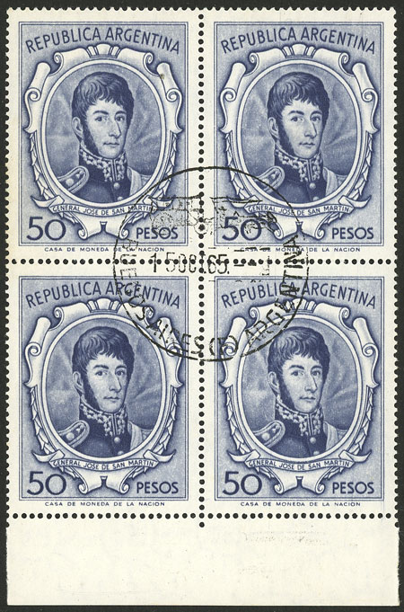 Lot 885 - Argentina general issues - Guillermo Jalil - Philatino Auction # 2418 ARGENTINA: General auction with very low starts, including many rarities! Lot 885 - Argentina general issues - Guillermo Jalil - Philatino Auction # 2418 ARGENTINA: General auction with very low starts, including many rarities!