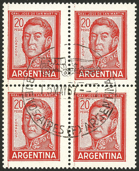 Lot 870 - Argentina general issues - Guillermo Jalil - Philatino Auction # 2418 ARGENTINA: General auction with very low starts, including many rarities! Lot 870 - Argentina general issues - Guillermo Jalil - Philatino Auction # 2418 ARGENTINA: General auction with very low starts, including many rarities!