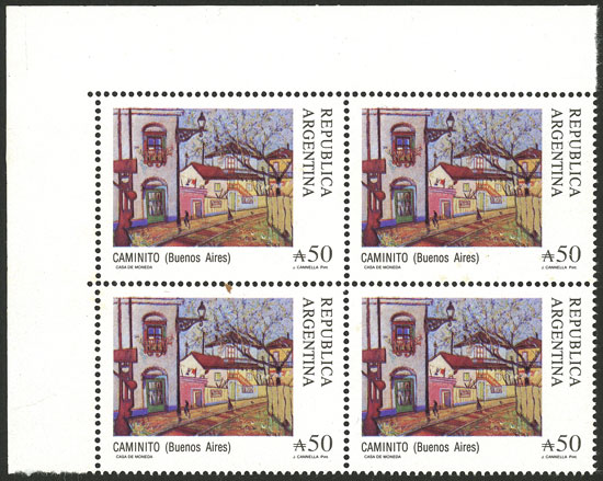 Lot 1051 - Argentina general issues - Guillermo Jalil - Philatino Auction # 2418 ARGENTINA: General auction with very low starts, including many rarities! Lot 1051 - Argentina general issues - Guillermo Jalil - Philatino Auction # 2418 ARGENTINA: General auction with very low starts, including many rarities!
