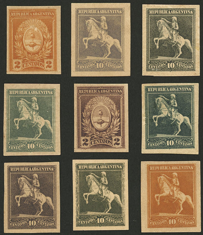 Lot 367 - Argentina general issues - Guillermo Jalil - Philatino Auction # 2418 ARGENTINA: General auction with very low starts, including many rarities! Lot 367 - Argentina general issues - Guillermo Jalil - Philatino Auction # 2418 ARGENTINA: General auction with very low starts, including many rarities!
