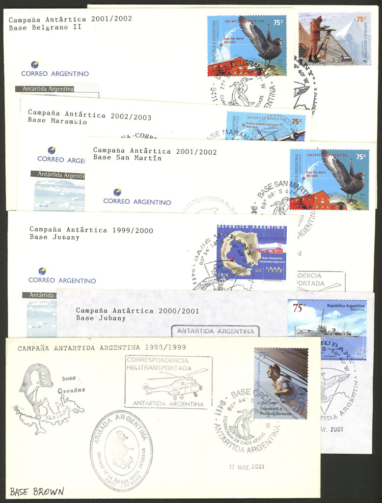 Lot 10 - argentine antarctica postal history - Guillermo Jalil - Philatino Auction # 2418 ARGENTINA: General auction with very low starts, including many rarities! Lot 10 - argentine antarctica postal history - Guillermo Jalil - Philatino Auction # 2418 ARGENTINA: General auction with very low starts, including many rarities!