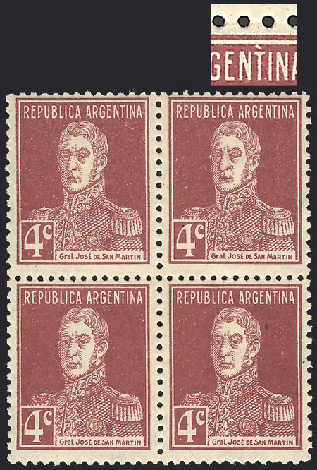 Lot 463 - Argentina general issues - Guillermo Jalil - Philatino Auction # 2418 ARGENTINA: General auction with very low starts, including many rarities! Lot 463 - Argentina general issues - Guillermo Jalil - Philatino Auction # 2418 ARGENTINA: General auction with very low starts, including many rarities!
