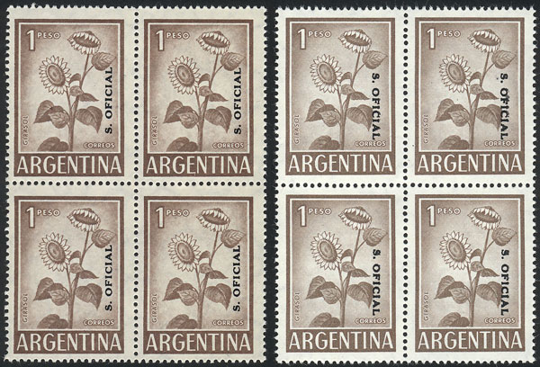 Lot 1423 - Argentina official stamps - Guillermo Jalil - Philatino Auction # 2418 ARGENTINA: General auction with very low starts, including many rarities! Lot 1423 - Argentina official stamps - Guillermo Jalil - Philatino Auction # 2418 ARGENTINA: General auction with very low starts, including many rarities!