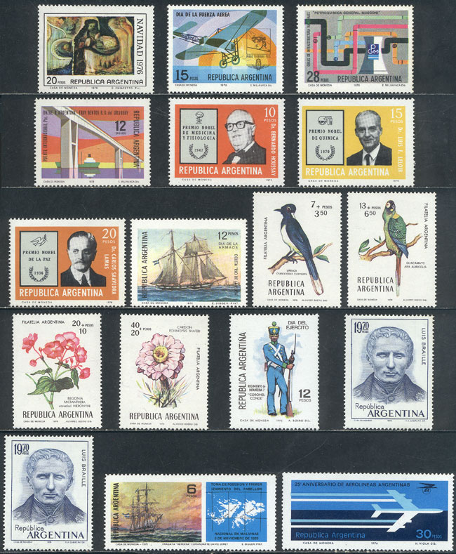 Lot 961 - Argentina general issues - Guillermo Jalil - Philatino Auction # 2418 ARGENTINA: General auction with very low starts, including many rarities! Lot 961 - Argentina general issues - Guillermo Jalil - Philatino Auction # 2418 ARGENTINA: General auction with very low starts, including many rarities!