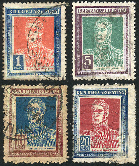 Lot 452 - Argentina general issues - Guillermo Jalil - Philatino Auction # 2418 ARGENTINA: General auction with very low starts, including many rarities! Lot 452 - Argentina general issues - Guillermo Jalil - Philatino Auction # 2418 ARGENTINA: General auction with very low starts, including many rarities!