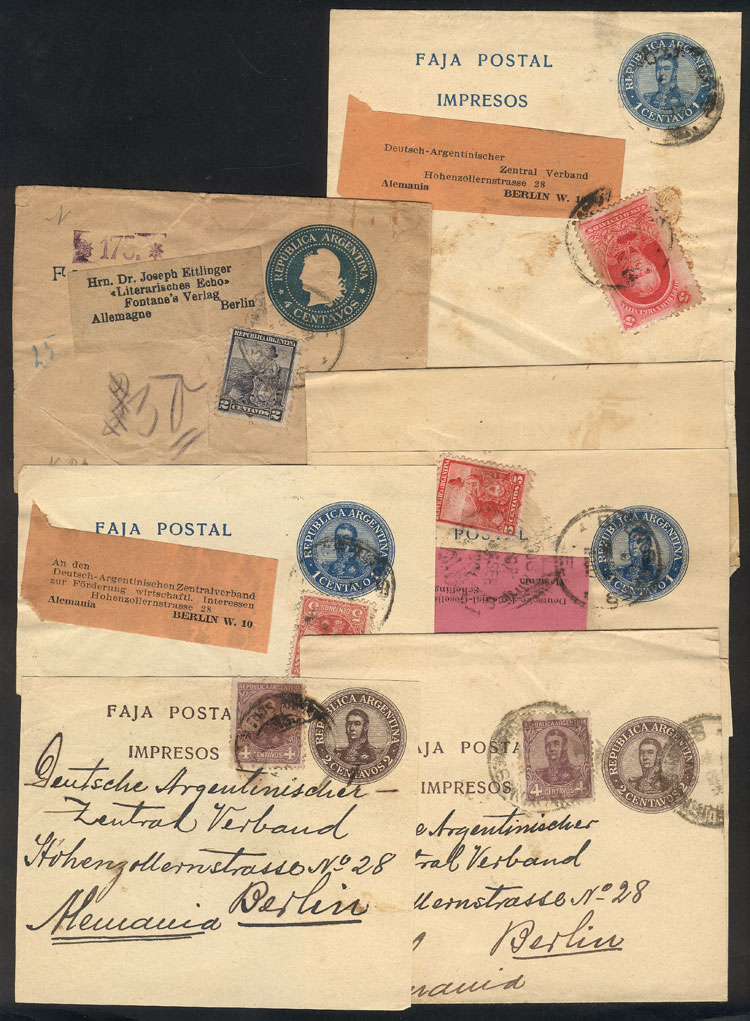 Lot 1650 - Argentina postal history - Guillermo Jalil - Philatino Auction # 2418 ARGENTINA: General auction with very low starts, including many rarities! Lot 1650 - Argentina postal history - Guillermo Jalil - Philatino Auction # 2418 ARGENTINA: General auction with very low starts, including many rarities!