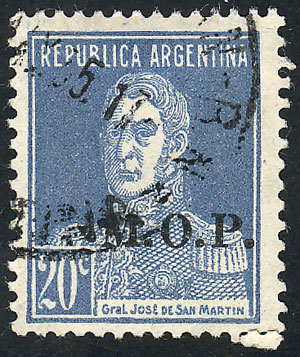 Lot 1376 - Argentina official stamps - Guillermo Jalil - Philatino Auction # 2418 ARGENTINA: General auction with very low starts, including many rarities! Lot 1376 - Argentina official stamps - Guillermo Jalil - Philatino Auction # 2418 ARGENTINA: General auction with very low starts, including many rarities!