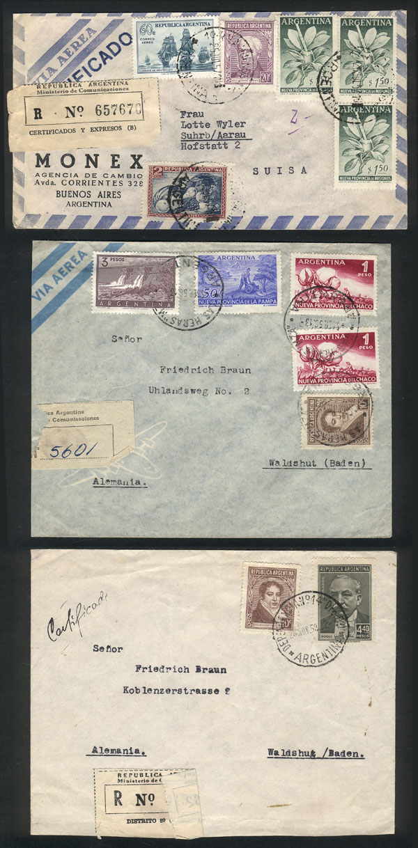 Lot 1646 - Argentina postal history - Guillermo Jalil - Philatino Auction # 2418 ARGENTINA: General auction with very low starts, including many rarities! Lot 1646 - Argentina postal history - Guillermo Jalil - Philatino Auction # 2418 ARGENTINA: General auction with very low starts, including many rarities!