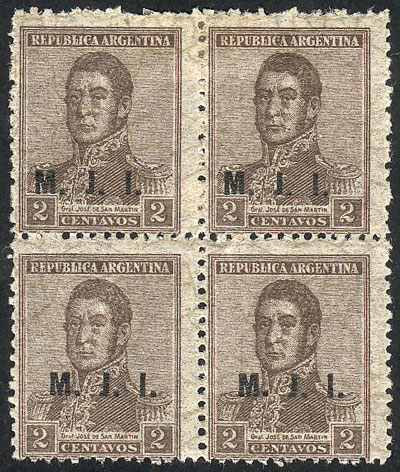 Lot 1341 - Argentina official stamps - Guillermo Jalil - Philatino Auction # 2418 ARGENTINA: General auction with very low starts, including many rarities! Lot 1341 - Argentina official stamps - Guillermo Jalil - Philatino Auction # 2418 ARGENTINA: General auction with very low starts, including many rarities!