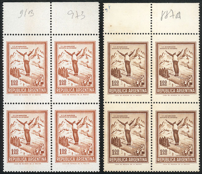 Lot 925 - Argentina general issues - Guillermo Jalil - Philatino Auction # 2418 ARGENTINA: General auction with very low starts, including many rarities! Lot 925 - Argentina general issues - Guillermo Jalil - Philatino Auction # 2418 ARGENTINA: General auction with very low starts, including many rarities!