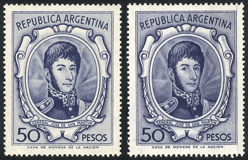 Lot 881 - Argentina general issues - Guillermo Jalil - Philatino Auction # 2418 ARGENTINA: General auction with very low starts, including many rarities! Lot 881 - Argentina general issues - Guillermo Jalil - Philatino Auction # 2418 ARGENTINA: General auction with very low starts, including many rarities!