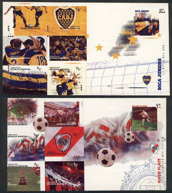Lot 1110 - Argentina general issues -  Guillermo Jalil - Philatino Auction # 2418 ARGENTINA: General auction with very low starts, including many rarities!