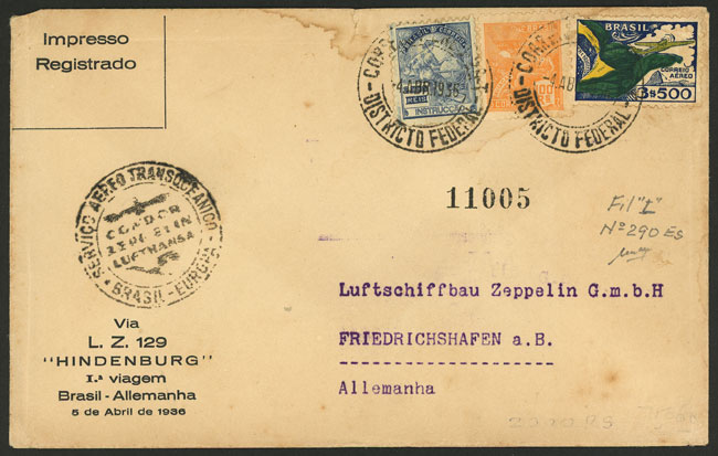 Lot 572 - brazil postal history - Guillermo Jalil - Philatino Auction # 2419 WORLDWIDE + ARGENTINA: Special May auction Lot 572 - brazil postal history - Guillermo Jalil - Philatino Auction # 2419 WORLDWIDE + ARGENTINA: Special May auction