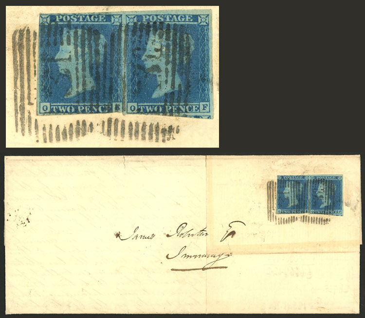 Lot 930 - Great Britain postal history - Guillermo Jalil - Philatino Auction # 2419 WORLDWIDE + ARGENTINA: Special May auction Lot 930 - Great Britain postal history - Guillermo Jalil - Philatino Auction # 2419 WORLDWIDE + ARGENTINA: Special May auction