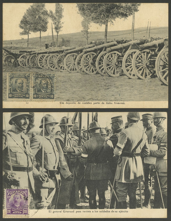 Lot 910 - France postcards - Guillermo Jalil - Philatino Auction # 2419 WORLDWIDE + ARGENTINA: Special May auction Lot 910 - France postcards - Guillermo Jalil - Philatino Auction # 2419 WORLDWIDE + ARGENTINA: Special May auction
