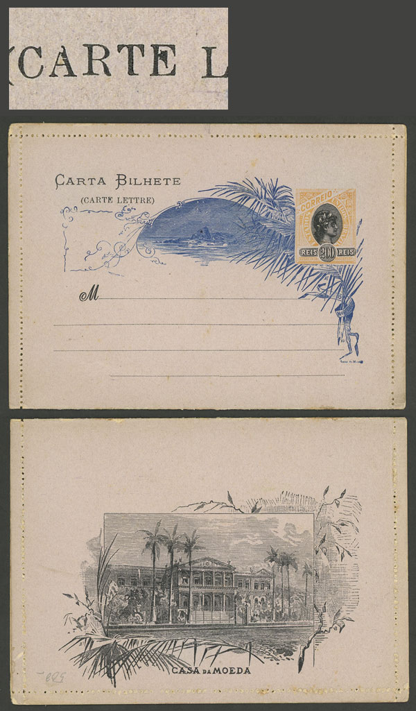 Lot 478 - brazil postal stationeries - Guillermo Jalil - Philatino Auction # 2419 WORLDWIDE + ARGENTINA: Special May auction Lot 478 - brazil postal stationeries - Guillermo Jalil - Philatino Auction # 2419 WORLDWIDE + ARGENTINA: Special May auction