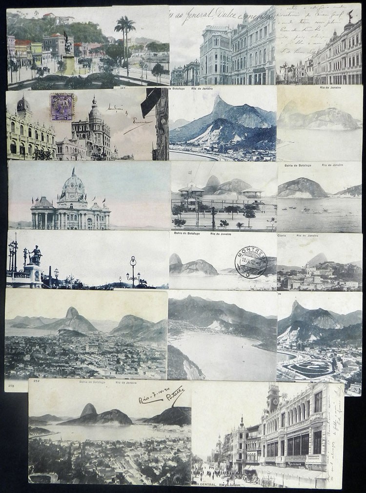 Lot 644 - brazil postcards - Guillermo Jalil - Philatino Auction # 2419 WORLDWIDE + ARGENTINA: Special May auction Lot 644 - brazil postcards - Guillermo Jalil - Philatino Auction # 2419 WORLDWIDE + ARGENTINA: Special May auction
