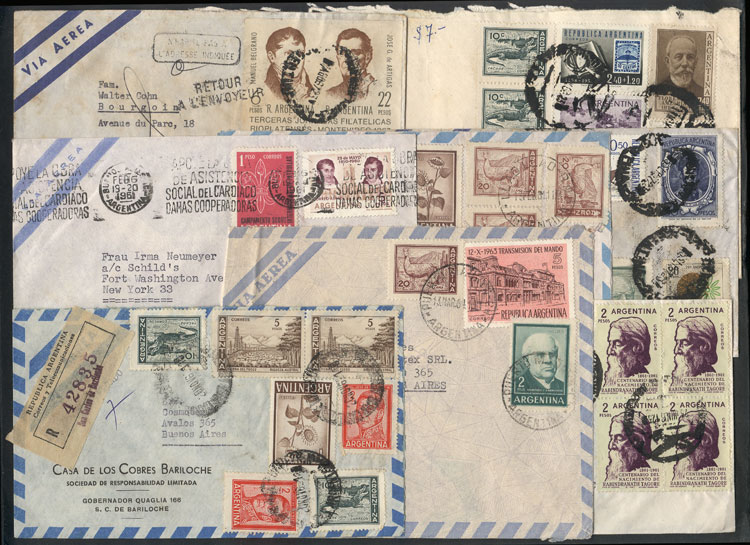 Lot 247 - Argentina postal history - Guillermo Jalil - Philatino Auction # 2419 WORLDWIDE + ARGENTINA: Special May auction Lot 247 - Argentina postal history - Guillermo Jalil - Philatino Auction # 2419 WORLDWIDE + ARGENTINA: Special May auction