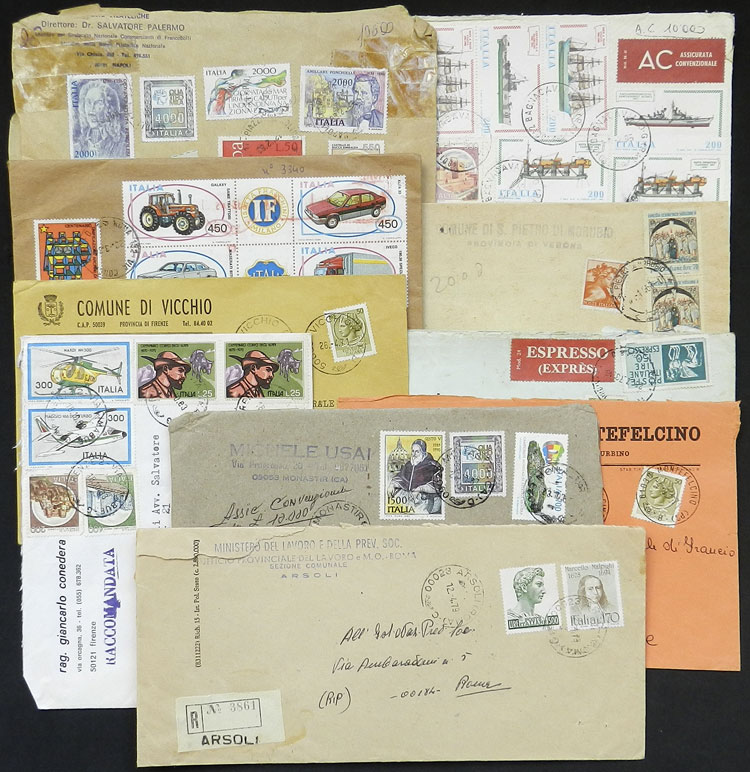 Lot 1100 - Italy postal history -  Guillermo Jalil - Philatino Auction # 2419 WORLDWIDE + ARGENTINA: Special May auction
