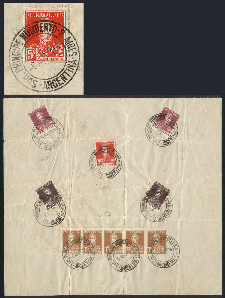 Lot 225 - Argentina postal history - Guillermo Jalil - Philatino Auction # 2419 WORLDWIDE + ARGENTINA: Special May auction Lot 225 - Argentina postal history - Guillermo Jalil - Philatino Auction # 2419 WORLDWIDE + ARGENTINA: Special May auction