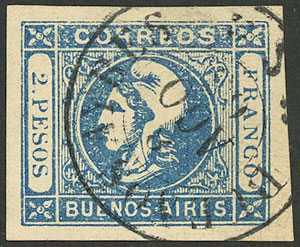Lot 131 - Argentina cabecitas - Guillermo Jalil - Philatino Auction # 2419 WORLDWIDE + ARGENTINA: Special May auction Lot 131 - Argentina cabecitas - Guillermo Jalil - Philatino Auction # 2419 WORLDWIDE + ARGENTINA: Special May auction