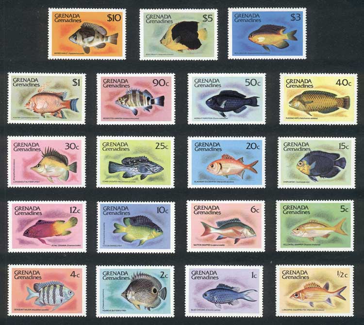 Lot 967 - GRENADA - GRENADINES general issues -  Guillermo Jalil - Philatino Auction # 2419 WORLDWIDE + ARGENTINA: Special May auction