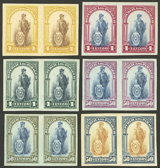 Lot 1256 - Paraguay general issues - Guillermo Jalil - Philatino Auction # 2419 WORLDWIDE + ARGENTINA: Special May auction Lot 1256 - Paraguay general issues - Guillermo Jalil - Philatino Auction # 2419 WORLDWIDE + ARGENTINA: Special May auction