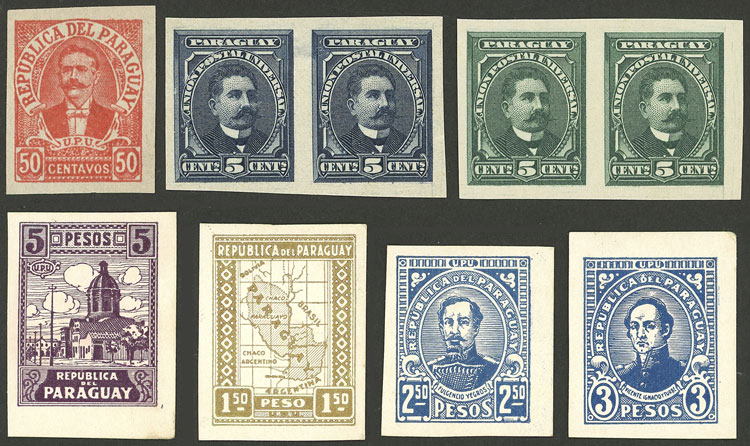 Lot 1257 - Paraguay general issues - Guillermo Jalil - Philatino Auction # 2419 WORLDWIDE + ARGENTINA: Special May auction Lot 1257 - Paraguay general issues - Guillermo Jalil - Philatino Auction # 2419 WORLDWIDE + ARGENTINA: Special May auction