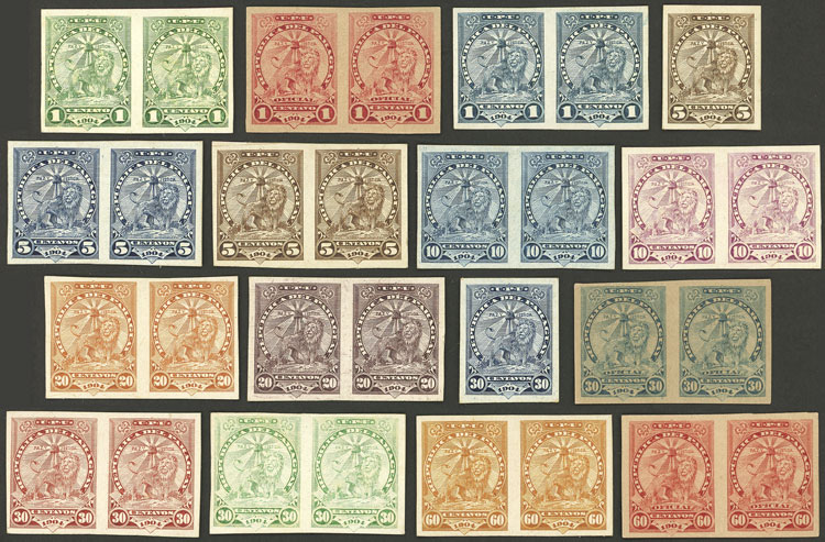 Lot 1254 - Paraguay general issues - Guillermo Jalil - Philatino Auction # 2419 WORLDWIDE + ARGENTINA: Special May auction Lot 1254 - Paraguay general issues - Guillermo Jalil - Philatino Auction # 2419 WORLDWIDE + ARGENTINA: Special May auction