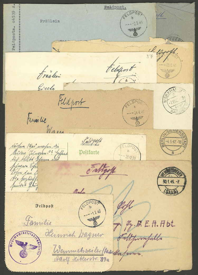 Lot 68 - germany postal history - Guillermo Jalil - Philatino Auction # 2419 WORLDWIDE + ARGENTINA: Special May auction Lot 68 - germany postal history - Guillermo Jalil - Philatino Auction # 2419 WORLDWIDE + ARGENTINA: Special May auction
