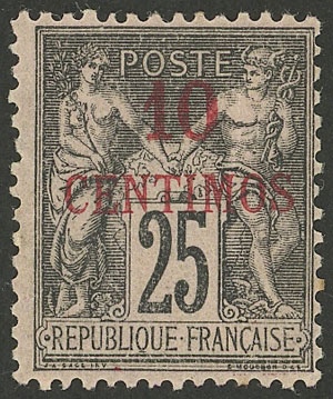 Lot 1187 - MOROCCO - FRENCH POST general issues -  Guillermo Jalil - Philatino Auction # 2419 WORLDWIDE + ARGENTINA: Special May auction