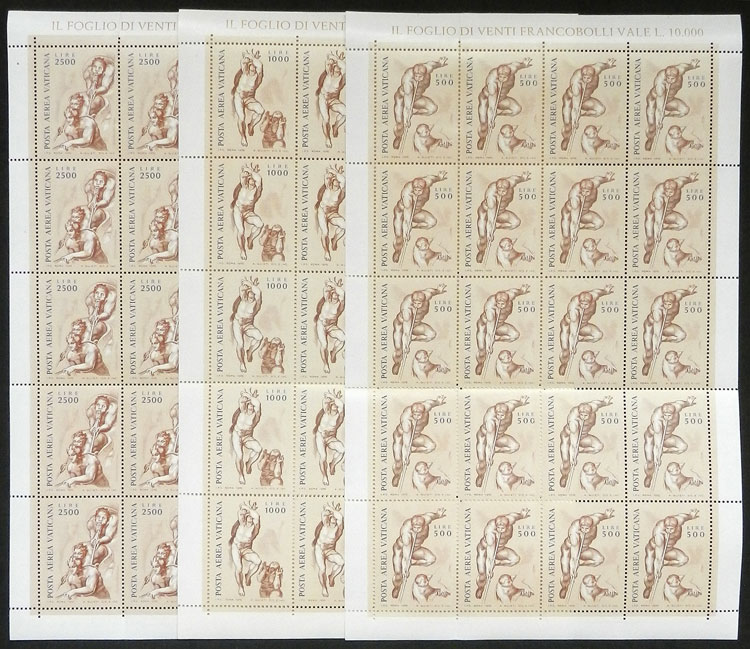 Lot 1543 - vatican airmail - Guillermo Jalil - Philatino Auction # 2419 WORLDWIDE + ARGENTINA: Special May auction Lot 1543 - vatican airmail - Guillermo Jalil - Philatino Auction # 2419 WORLDWIDE + ARGENTINA: Special May auction