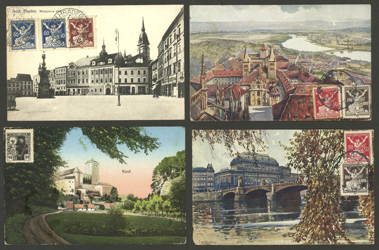 Lot 685 - Czechoslovakia postcards - Guillermo Jalil - Philatino Auction # 2419 WORLDWIDE + ARGENTINA: Special May auction Lot 685 - Czechoslovakia postcards - Guillermo Jalil - Philatino Auction # 2419 WORLDWIDE + ARGENTINA: Special May auction