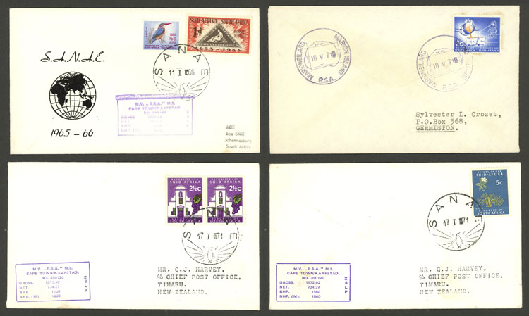Lot 126 - ANTARCTICA - SOUTH AFRICA postal history - Guillermo Jalil - Philatino Auction # 2419 WORLDWIDE + ARGENTINA: Special May auction Lot 126 - ANTARCTICA - SOUTH AFRICA postal history - Guillermo Jalil - Philatino Auction # 2419 WORLDWIDE + ARGENTINA: Special May auction