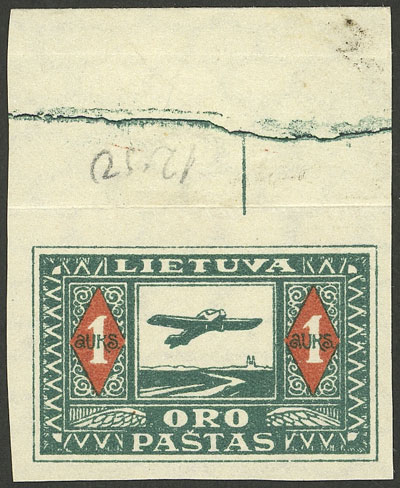 Lot 1139 - Lithuania airmail -  Guillermo Jalil - Philatino Auction # 2419 WORLDWIDE + ARGENTINA: Special May auction