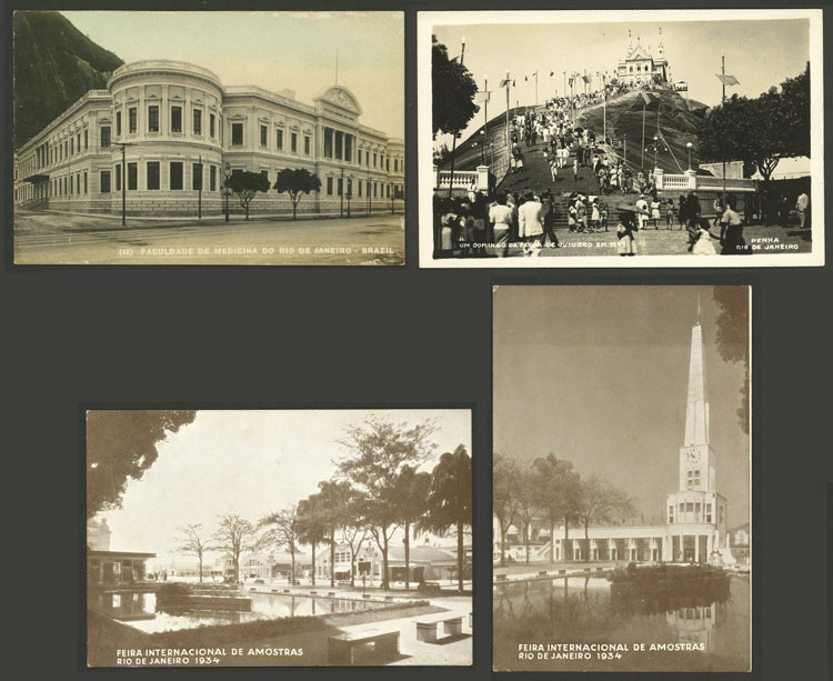 Lot 645 - brazil postcards - Guillermo Jalil - Philatino Auction # 2419 WORLDWIDE + ARGENTINA: Special May auction Lot 645 - brazil postcards - Guillermo Jalil - Philatino Auction # 2419 WORLDWIDE + ARGENTINA: Special May auction