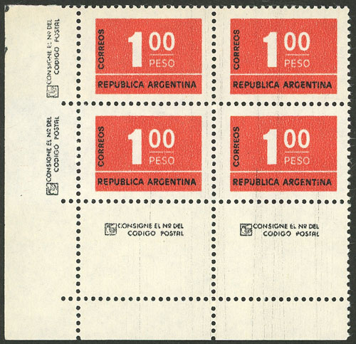 Lot 187 - Argentina general issues -  Guillermo Jalil - Philatino Auction # 2419 WORLDWIDE + ARGENTINA: Special May auction