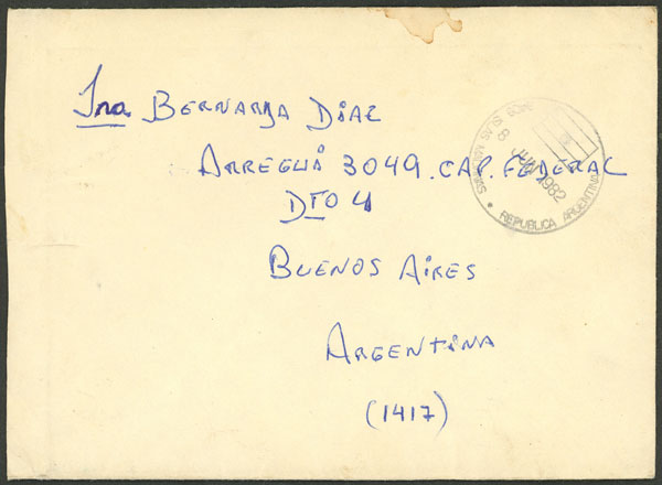 Lot 1167 - falkland islands postal history - Guillermo Jalil - Philatino Auction # 2419 WORLDWIDE + ARGENTINA: Special May auction Lot 1167 - falkland islands postal history - Guillermo Jalil - Philatino Auction # 2419 WORLDWIDE + ARGENTINA: Special May auction