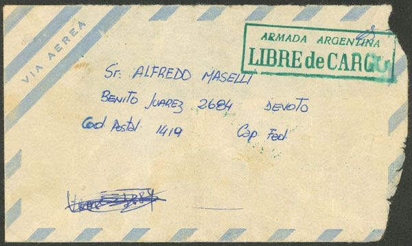 Lot 1166 - falkland islands postal history - Guillermo Jalil - Philatino Auction # 2419 WORLDWIDE + ARGENTINA: Special May auction Lot 1166 - falkland islands postal history - Guillermo Jalil - Philatino Auction # 2419 WORLDWIDE + ARGENTINA: Special May auction