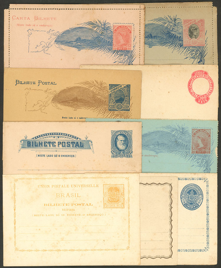 Lot 488 - brazil Postal stationery - Guillermo Jalil - Philatino Auction # 2419 WORLDWIDE + ARGENTINA: Special May auction Lot 488 - brazil Postal stationery - Guillermo Jalil - Philatino Auction # 2419 WORLDWIDE + ARGENTINA: Special May auction