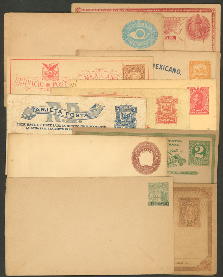 Lot 101 - central america Postal stationery - Guillermo Jalil - Philatino Auction # 2419 WORLDWIDE + ARGENTINA: Special May auction Lot 101 - central america Postal stationery - Guillermo Jalil - Philatino Auction # 2419 WORLDWIDE + ARGENTINA: Special May auction