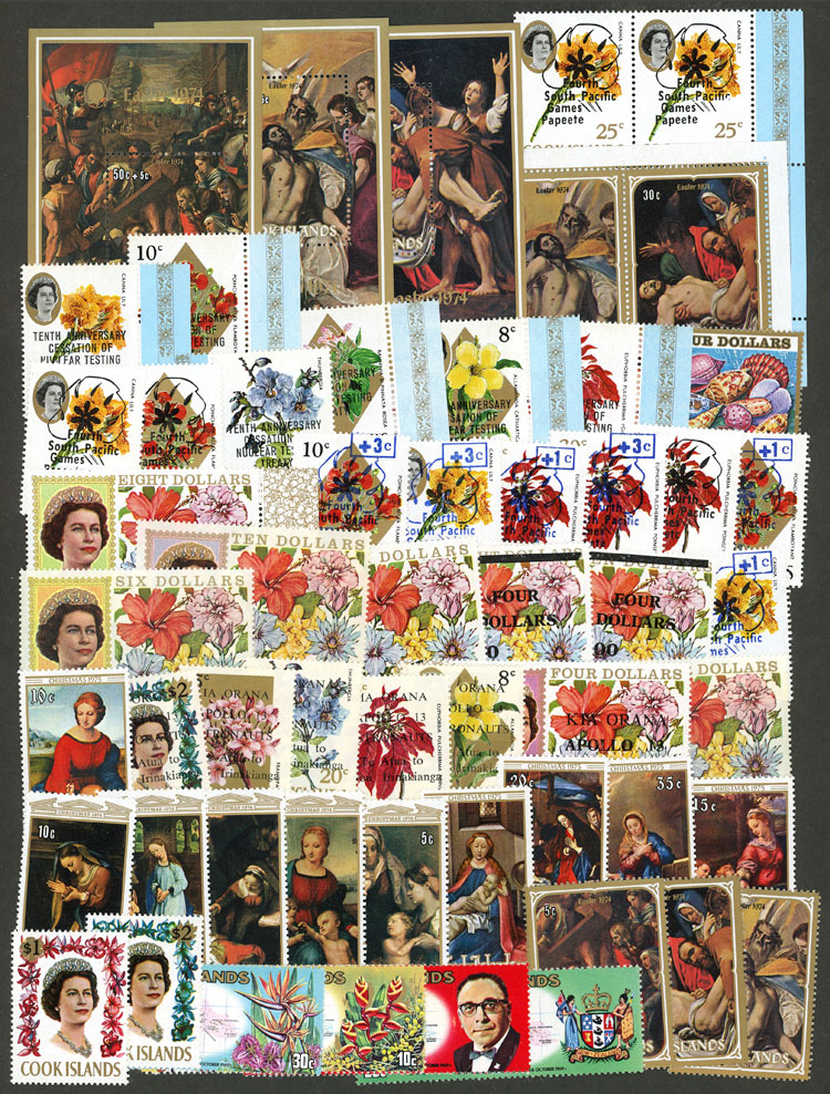 Lot 753 - cook islands Lots and Collections - Guillermo Jalil - Philatino Auction # 2419 WORLDWIDE + ARGENTINA: Special May auction Lot 753 - cook islands Lots and Collections - Guillermo Jalil - Philatino Auction # 2419 WORLDWIDE + ARGENTINA: Special May auction